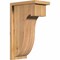 Ekena Millwork Del Monte Smooth Corbel w/Backplate, Western Red Cedar, 7 1/2"W x 12"D x 20"H COR08X12X20DEL01SWR - alternate 1